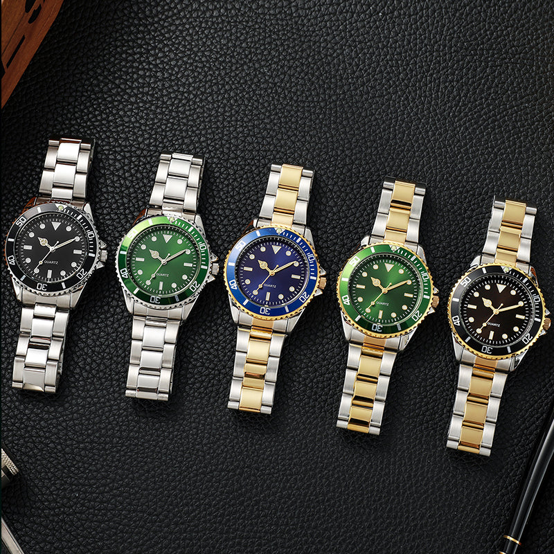 TPW K5008 Fashion Trendy Business Waterproof Stainless Steel Watch For Men