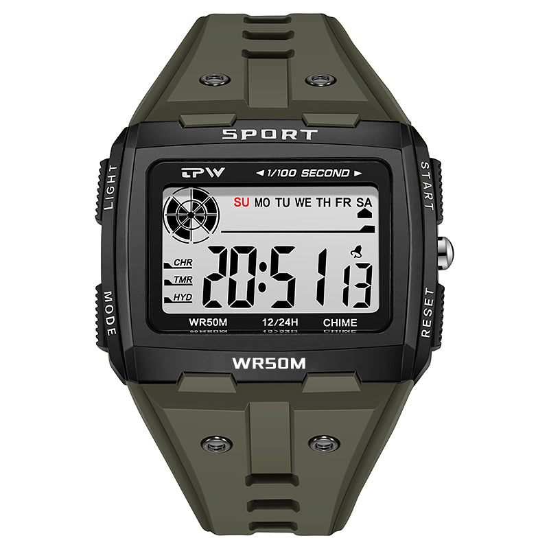 TPW K9029 Best Men Large Display Alarm Digital Stop Watches With Timer