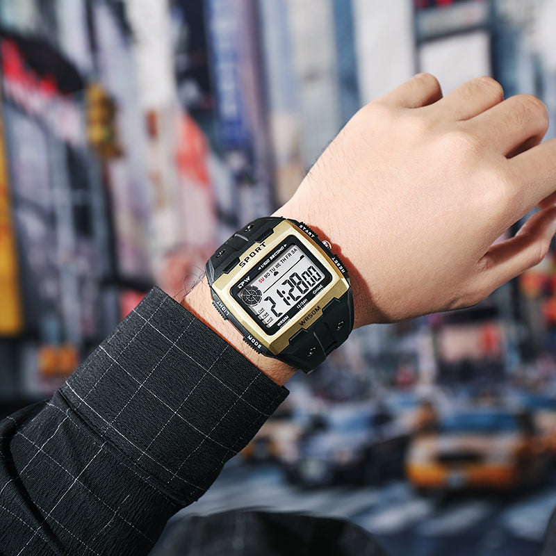 TPW K9029 Best Men Large Display Alarm Digital Stop Watches With Timer