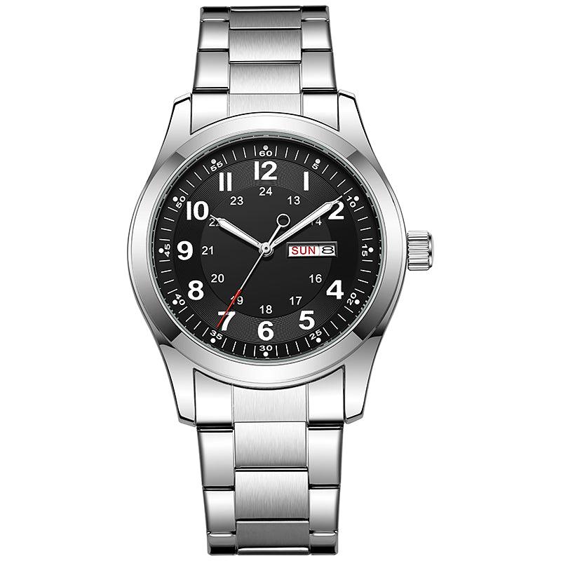 TPW K7109 Business Calendar Waterproof Wrist Watch for Men Wristwatches Gifts