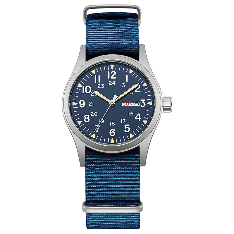 TPW K7105 Fashion 38mm Vintage Field Quartz Sports Watches Men Strong Lumonous Wholesale