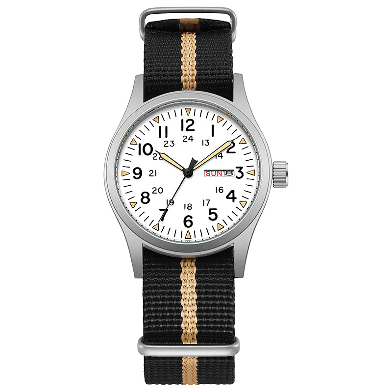 TPW K7105 Fashion 38mm Vintage Field Quartz Sports Watches Men Strong Lumonous Wholesale