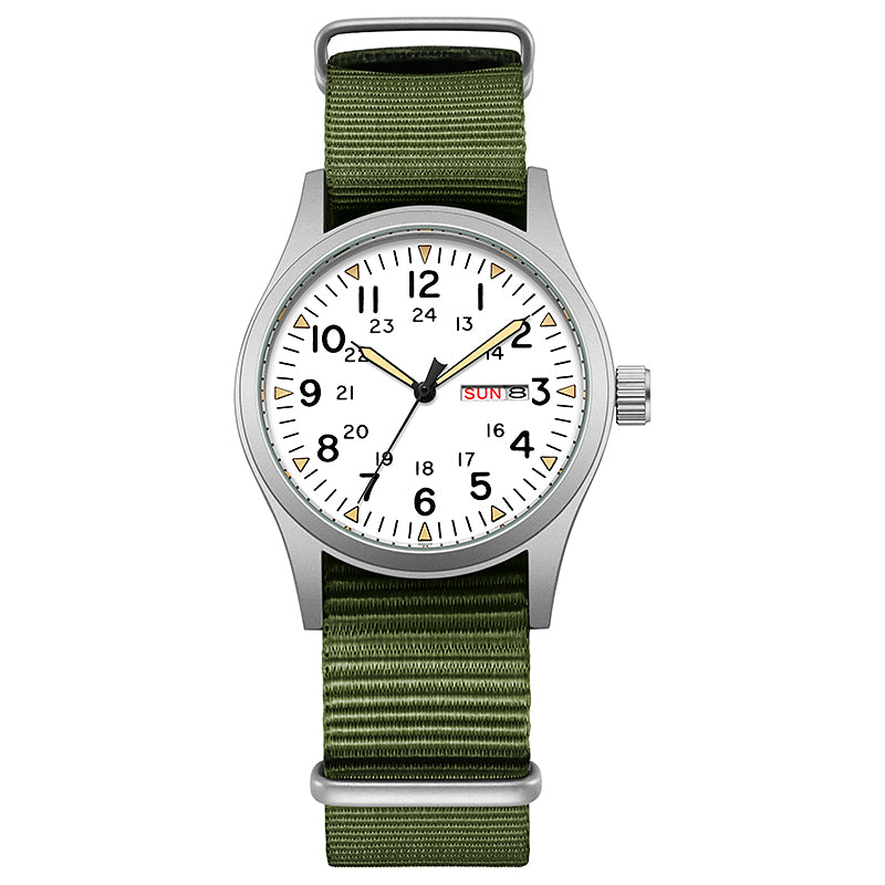 TPW K7105 Fashion 38mm Vintage Field Quartz Sports Watches Men Strong Lumonous Wholesale