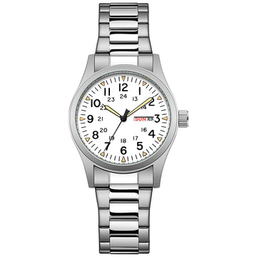 TPW K7105 Business Men 38mm Luninous Dual Calendar Quartz Watch High Quality