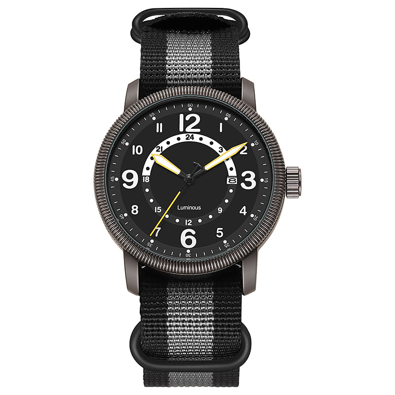 TPW K7106 Casual Sports Nylon Watch For Men Luminous Dial 3ATM Waterproof