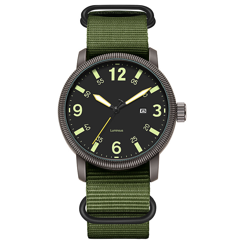 TPW K7106 Casual Sports Nylon Watch For Men Luminous Dial 3ATM Waterproof