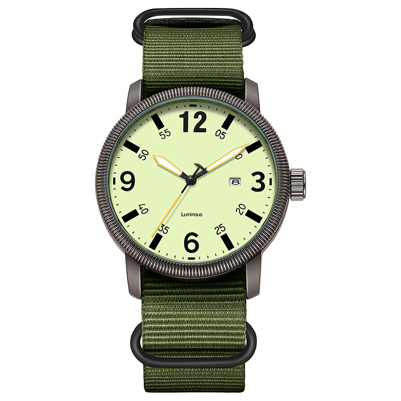 TPW K7106 Casual Sports Nylon Watch For Men Luminous Dial 3ATM Waterproof