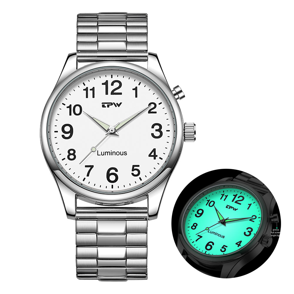 TPW K5136 New Trendy Very Night LED Luminous Fashion Men Wristwatch With Button
