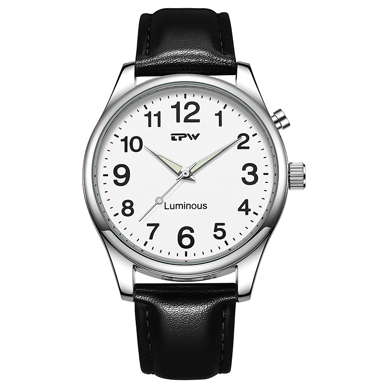 TPW K5136 New Trendy Very Night LED Luminous Fashion Men Wristwatch With Button