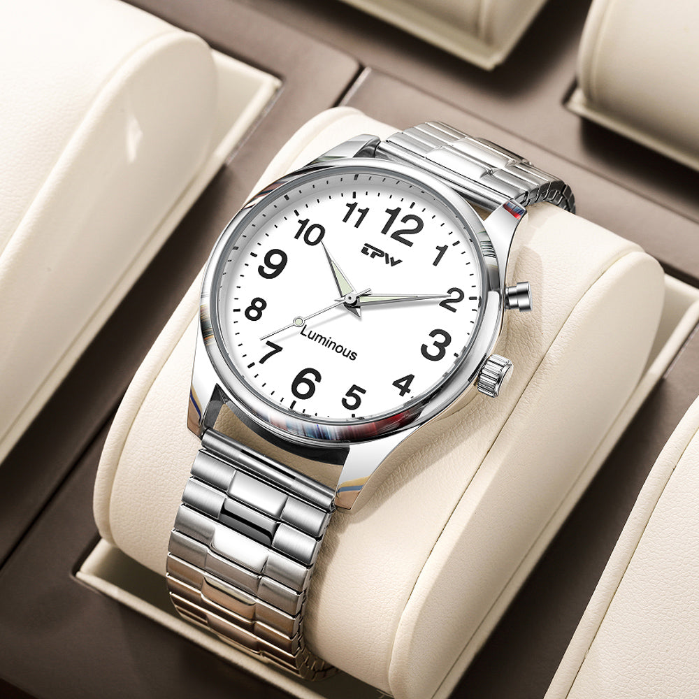 TPW K5136 New Trendy Very Night LED Luminous Fashion Men Wristwatch With Button