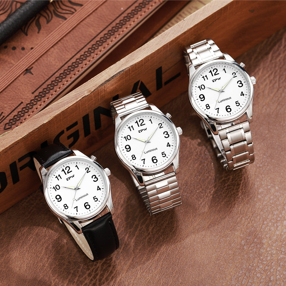 TPW K5136 New Trendy Very Night LED Luminous Fashion Men Wristwatch With Button