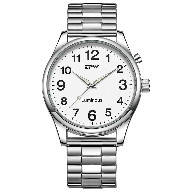 TPW K5136 New Trendy Very Night LED Luminous Fashion Men Wristwatch With Button