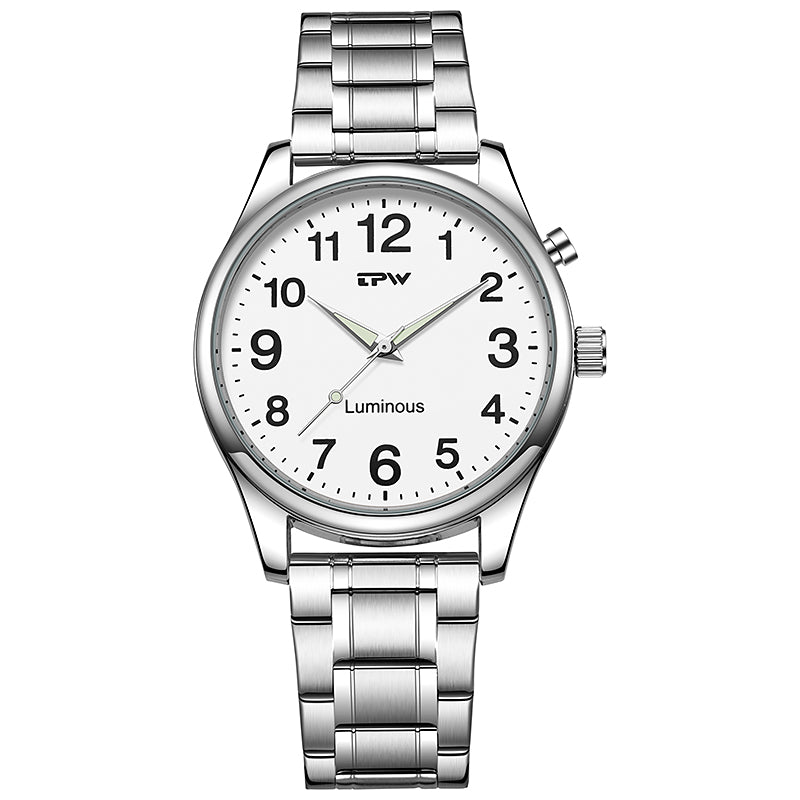 TPW K5136 New Trendy Very Night LED Luminous Fashion Men Wristwatch With Button