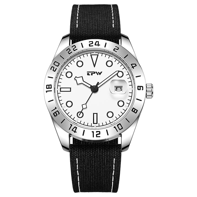 TPW K5019 Luxury Calendar Waterproof Blue Dial Wrist Watch for Men Montre Homme