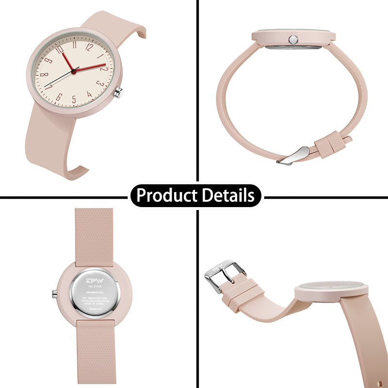 TPW K3100 Casual Ladies Silicone Quartz Wrist Watch for Women Relojes De Pulsera