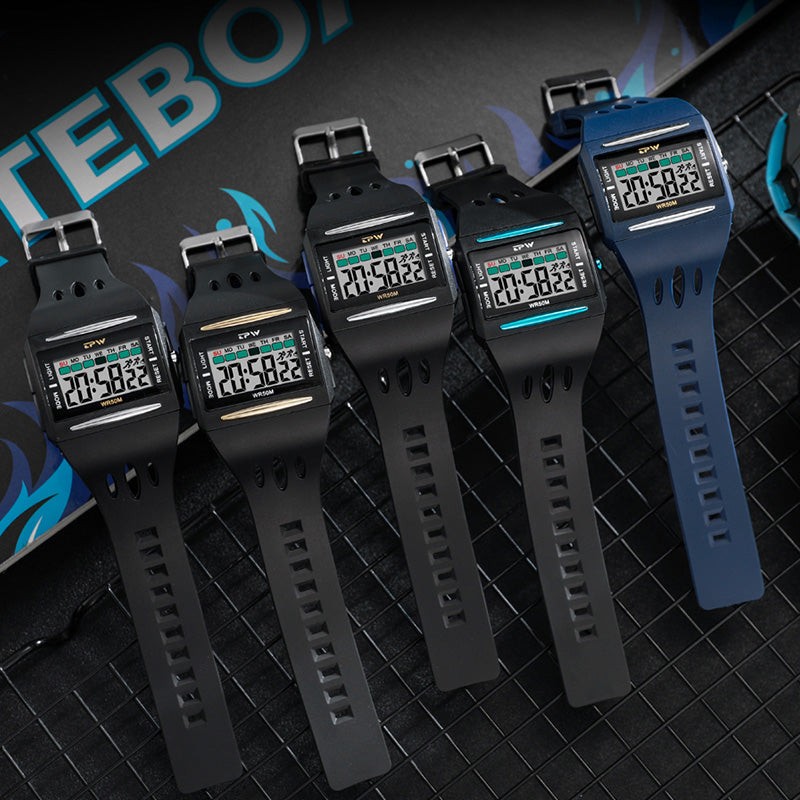 TPW K9057 Children School Waterproof Digital Wrist Watch For Examing Kids Wristwatches