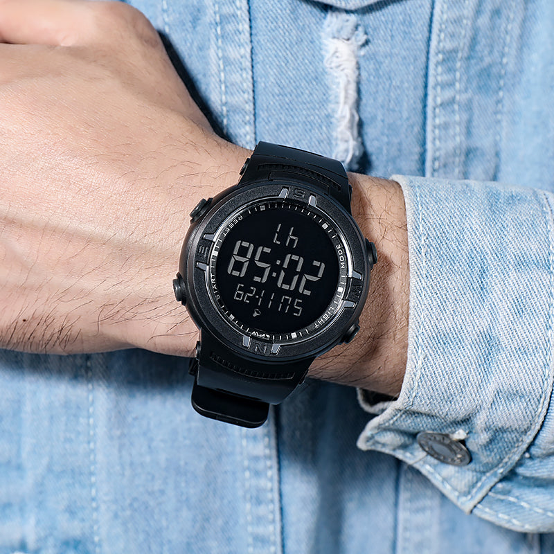 TPW K9011 Fashion Sports LCD Wrist Watch Chronograph Supplier Digital Watches for Men Waterproof