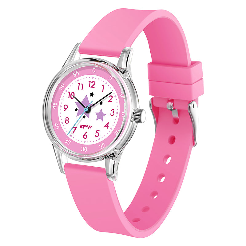 TPW K7023 Astronauts Star Animal Cartoon Design Children Students Silicone Wrist Quartz Watch