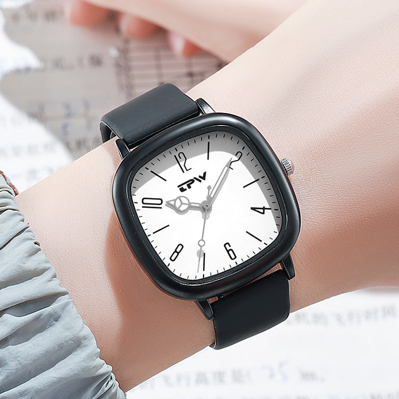 TPW K7027 Fashion 34mm Small Design Kids Silicone Luminous Waterproof Sport Wrist Watch