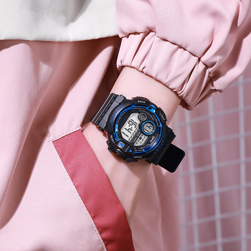 TPW K9038 Lovely Fancy Waterproof Digital Wrist Watches For Girls And Boys Alarm Watch