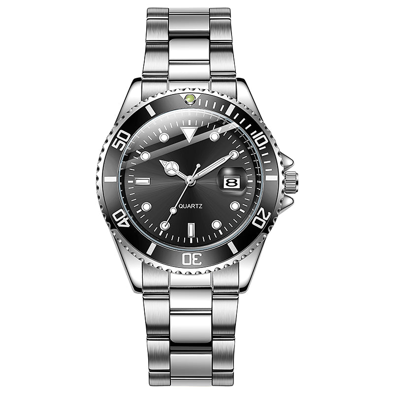 TPW K5018 Luxury Waterproof Analog Luminous Steel Wrist Quartz Watch for Men Relojes