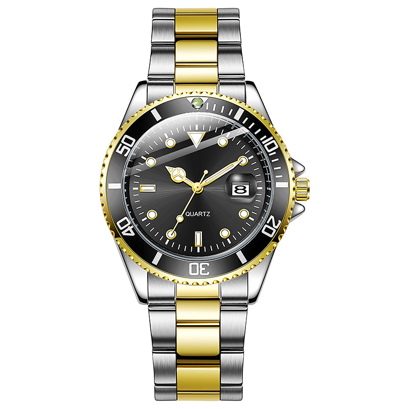 TPW K5018 Luxury Waterproof Analog Luminous Steel Wrist Quartz Watch for Men Relojes