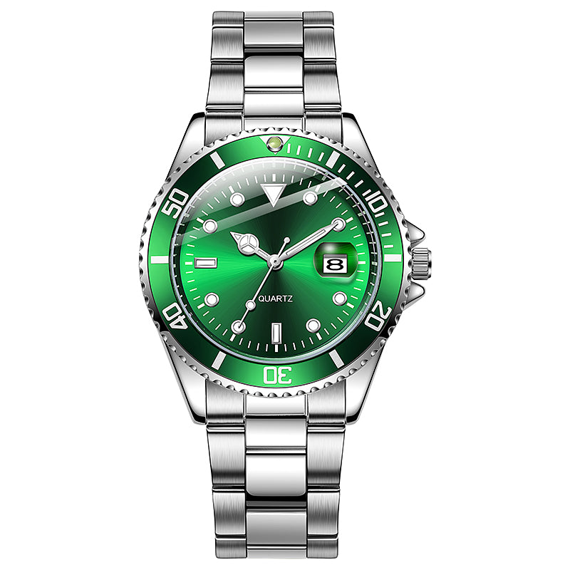 TPW K5018 Luxury Waterproof Analog Luminous Steel Wrist Quartz Watch for Men Relojes