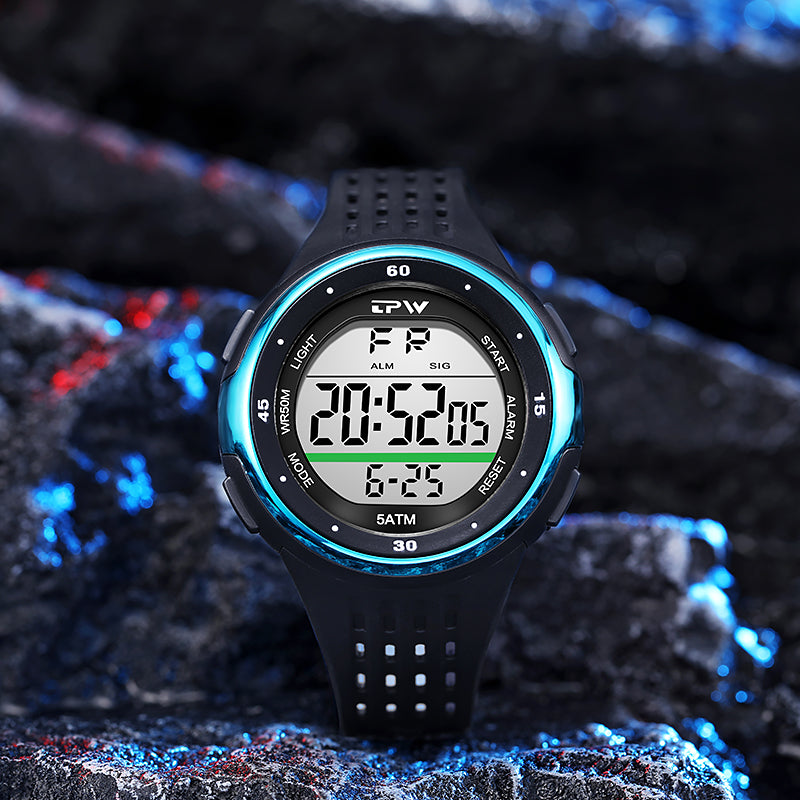 TPW K9019 5 ATM Water Proof Dive Watches Relojes Digital Movement Wrist Watches