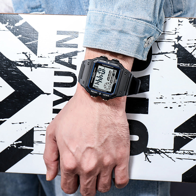 TPW K9013 Fashion Waterproof Relogio Reloj Led Sport Chronograph Digital Watch for Men