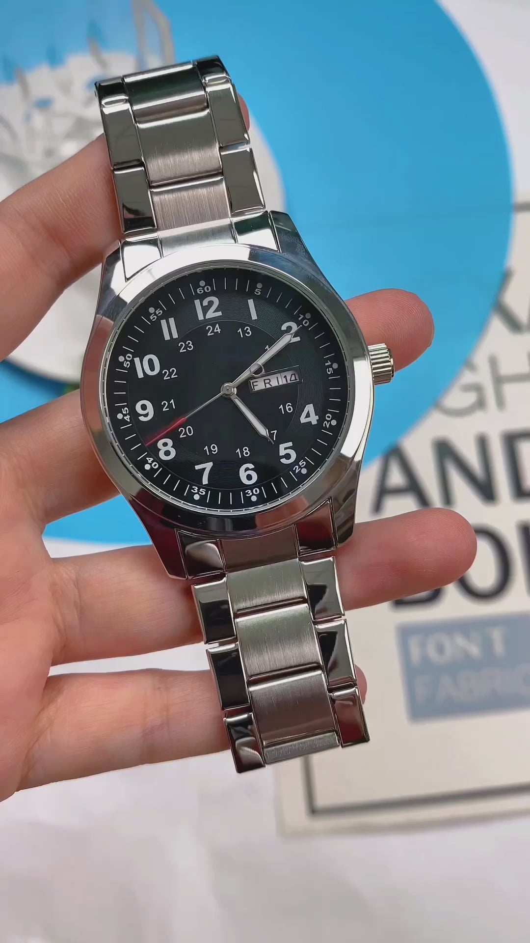 TPW K7109 Business Calendar Waterproof Wrist Watch for Men Wristwatches Gifts