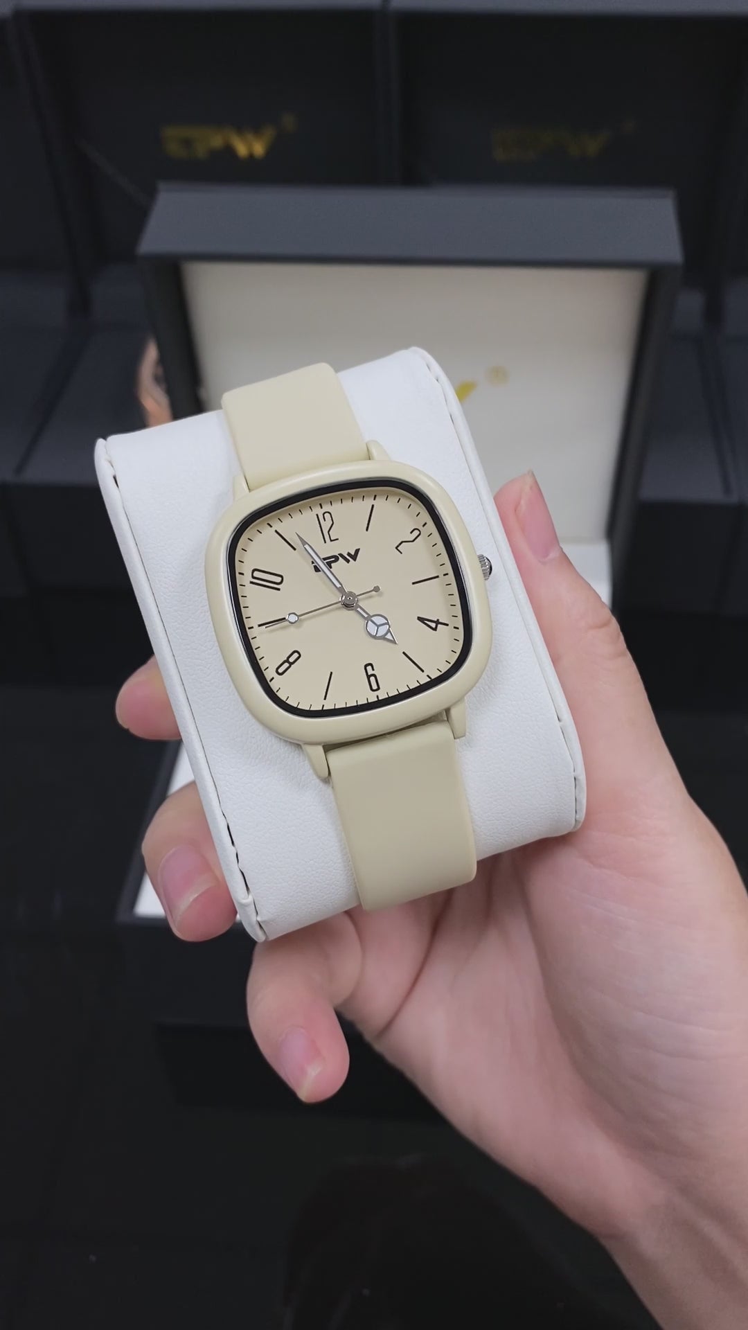 TPW K7027 Fashion 34mm Small Design Kids Silicone Luminous Waterproof Sport Wrist Watch