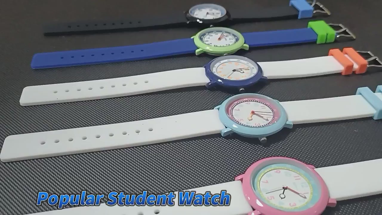 TPW K7021 Fashion Colored Kids Sport Silicone Quartz Watches For Children