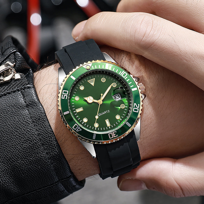 TPW K5018 Fashion Silicone Design Quartz Watches With Date Dial Montre Pour Hommes