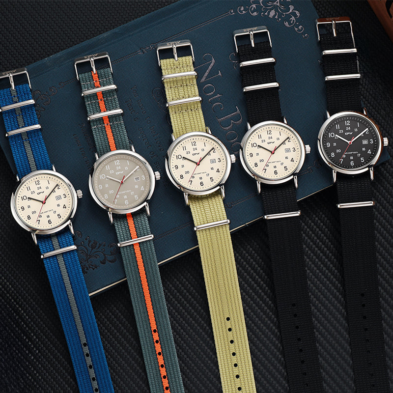 TPW K3111 Men's Sport Waterproof Nylon Analog Watches Manufacturer Montre Pour Hommes
